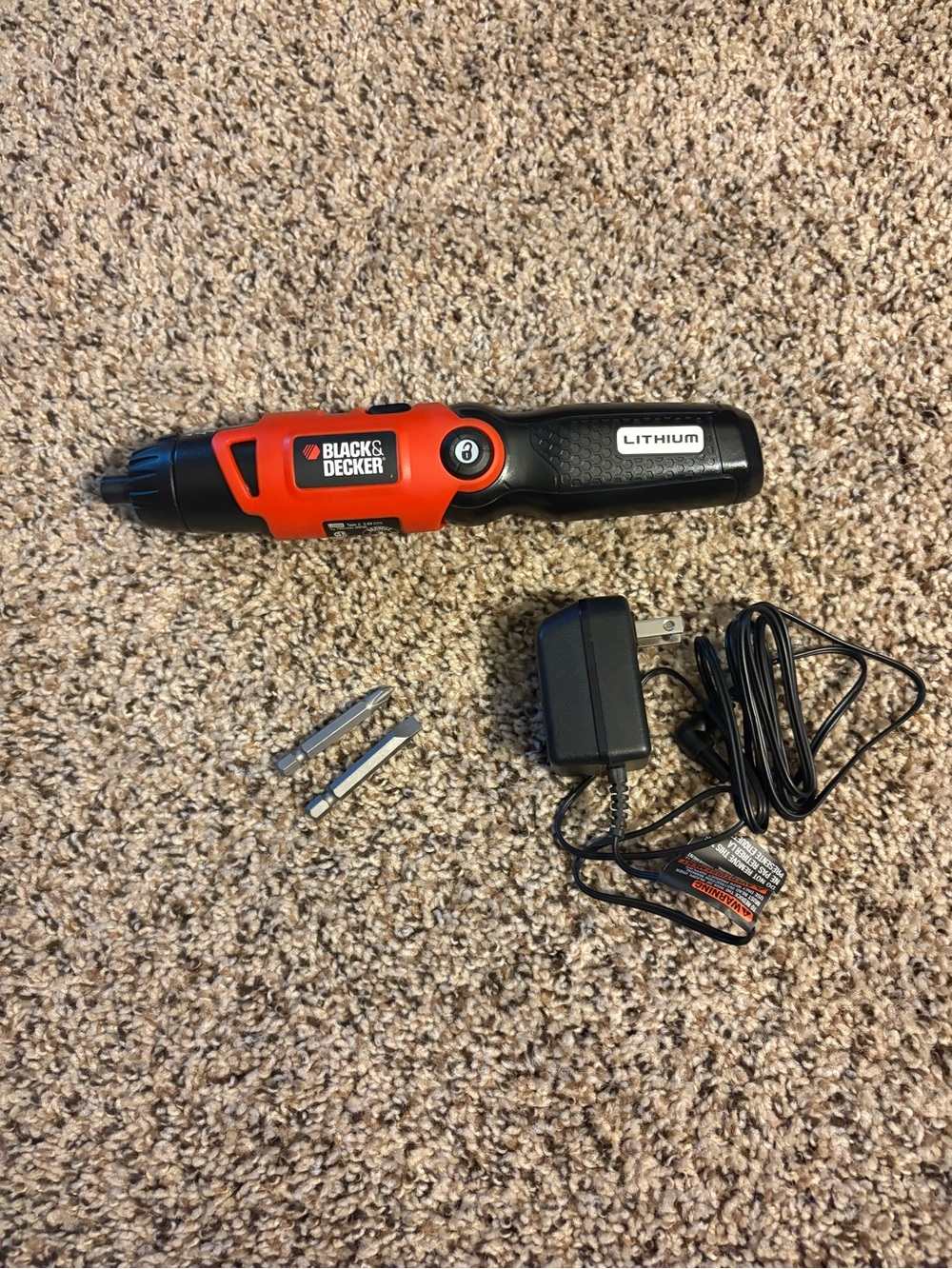 Black and Decker 3 Position Rechargeable Screwdriver